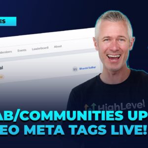 Kollab/Communities Update SEO Meta Tags Live!