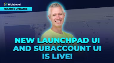 New Launchpad UI and Subaccount UI is Live!