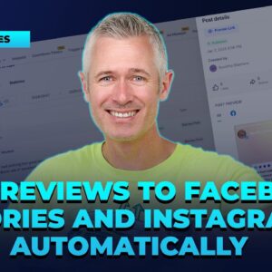 Post Reviews to Facebook Stories and Instagram Automatically