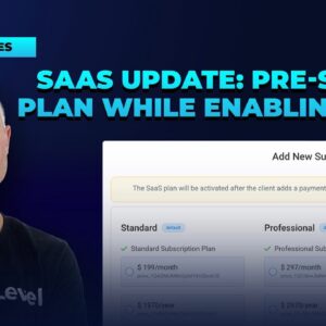 SaaS Update: Pre-Select Plan While Enabling SaaS!