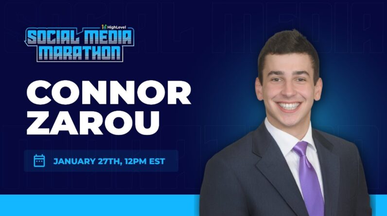 Social Media Marathon Day 1 - Connor Zarou