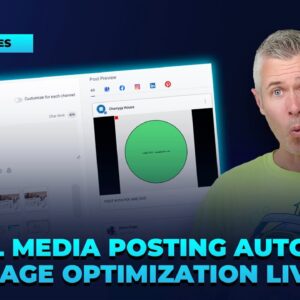 Social Media Posting -- Automatic Image Optimization Live!