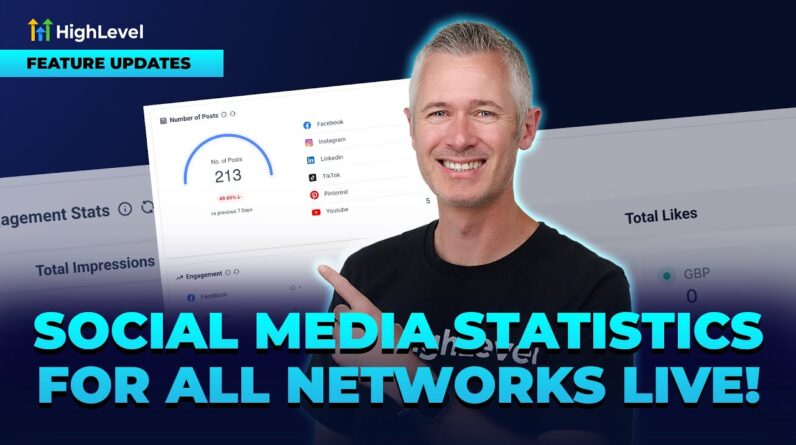 Social Media Statistics for All Networks Live!