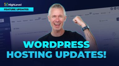 Wordpress Hosting Updates!