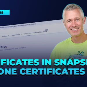 Certificates in Snapshots & Clone Certificates Live!