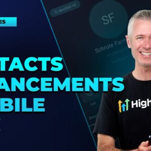 Contacts Enhancements - Mobile App!