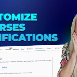 How to Optimize Notification Settings for Courses in the Client Portal