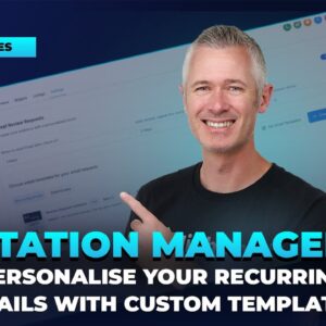 Reputation Management - Personalize Your Recurring Emails with Custom Templates!