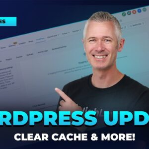 WordPress Update - Clear Cache & More