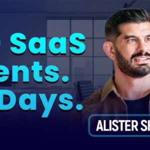 Alister Shirazi: How He Built 100+ SaaS Clients in 90 Days