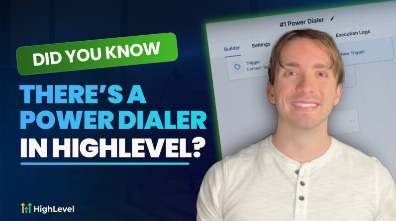 Did You Know There’s a Power Dialer in HighLevel?