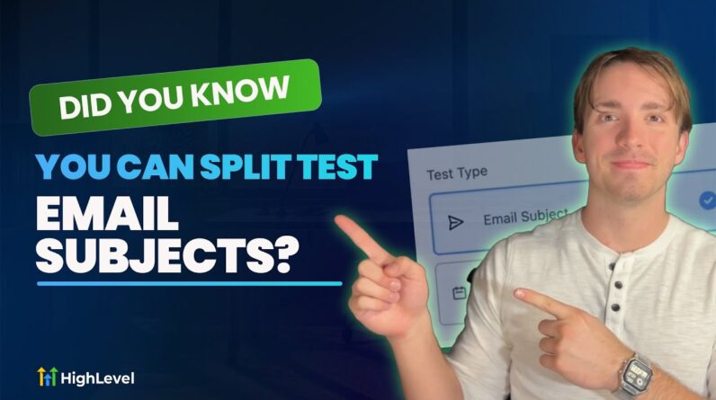 Did You Know You Can Split Test Email Subjects?