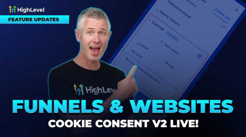 Funnels & Websites - Cookie Consent V2 Live!