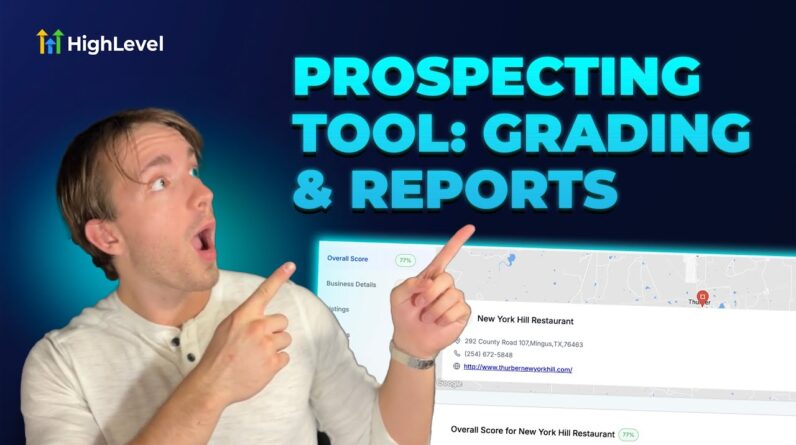 How to Use Grading and Navigation in the Prospecting Tool