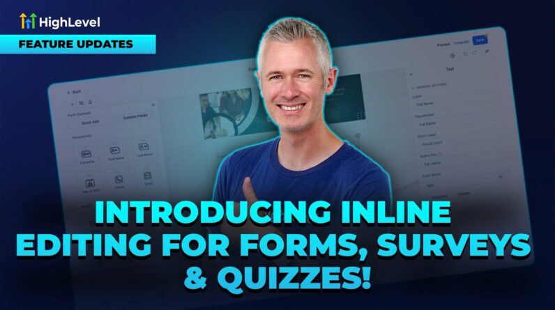 Introducing Inline Editing for Forms, Surveys & Quizzes!