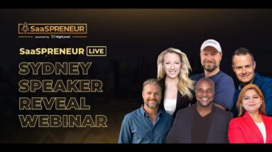 SaaSPRENEUR Live Sydney Speaker Reveal! | Meet the Industry Experts Taking the Stage 12 SaaSPRENEUR Live Sydney Speaker Reveal! | Meet the Industry Experts Taking the Stage