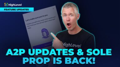 A2P Updates & Sole Prop is Back!