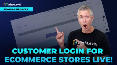 Customer Login for E Commerce Stores Live!