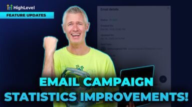 Email Campaign Statistics Improvements!