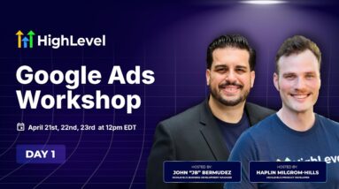 Google Ads Workshop - Day 1