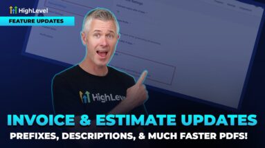 Invoice & Estimate Updates - Prefixes, Descriptions & Much Faster PDFs!