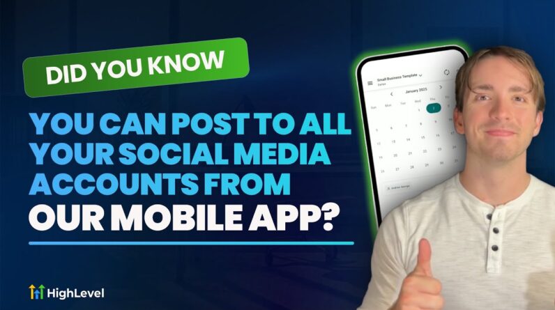 Did You Know You Can Post to All Your Social Media Accounts from Our Mobile App?