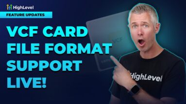 VCF Card File Format Support Live!