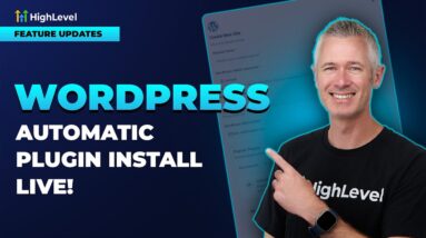 Wordpress Automatic Plugin Install Live!