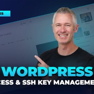 WordPress - SSH & SSH Key Management Live!