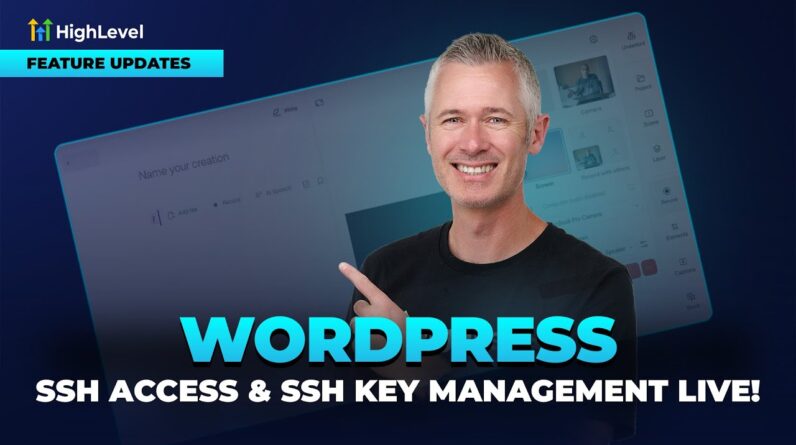 WordPress - SSH & SSH Key Management Live!