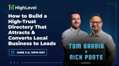 Day 1 - How to Build a High-Trust Directory That Attracts & Converts Local Business to Leads 14 Day 1 - How to Build a High-Trust Directory That Attracts & Converts Local Business to Leads