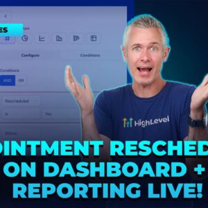 Appointment Reschedules on Dashboard + Reporting Live!