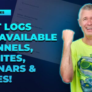 Audit Logs Now Available in Funnels, Websites, Webinars & Stores!