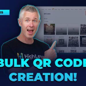Bulk QR Code Creation!