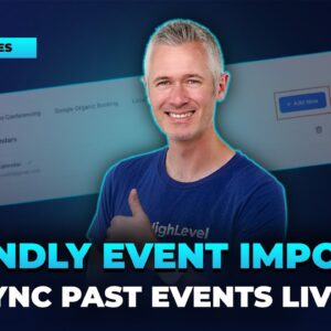 Calendly Event Importer - Sync Past Events Live!