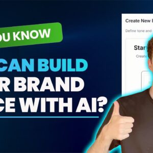 Did You Know You Can Build Your Brand Voice With AI?
