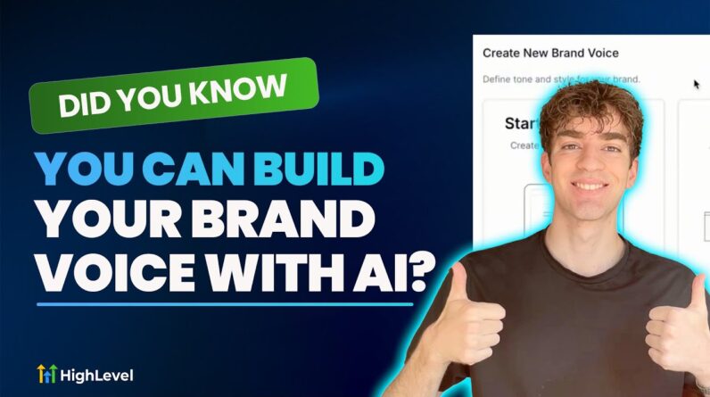 Did You Know You Can Build Your Brand Voice With AI?