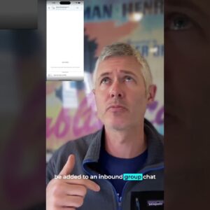 Group Chat on Mobile App