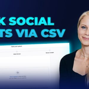 How to Bulk Schedule Social Media Posts with CSV Files in HighLevel