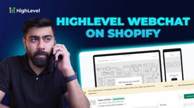 How to Get Started with HighLevel Webchat for Shopify