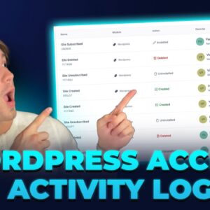 How to View and Manage WordPress Activity Logs in HighLevel