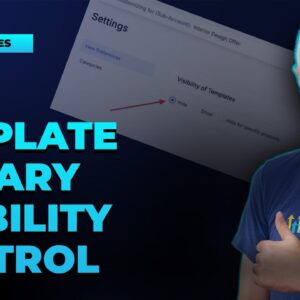 New Template Library Visibility Control