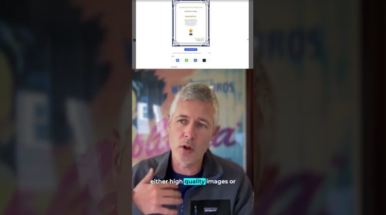 Shareable Certificates