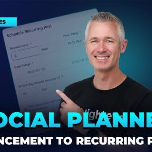 Social Planner   Enhancement to Recurring Posts!