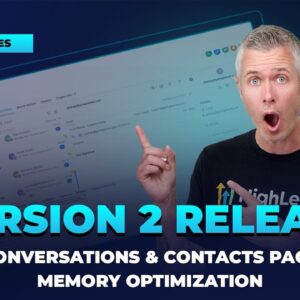 Version 2 Release: Conversations & Contacts Page Memory Optimization