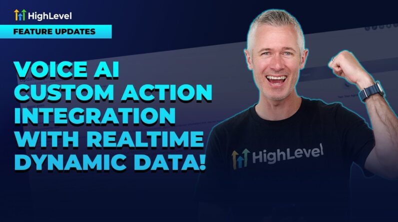 Voice AI   Custom Action Integration with Realtime Dynamic Data!