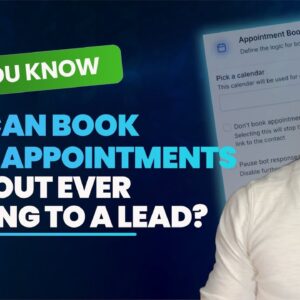 Did You Know You Can Book More Appointments Without Ever Talking to a Lead?