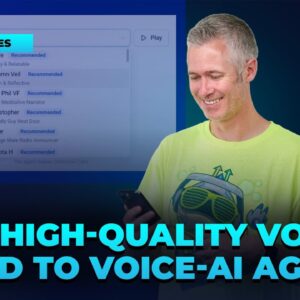New High - Quality Voices Added to Voice - AI Agents!