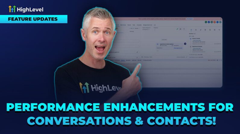 Performance Enhancements for Conversations & Contracts!